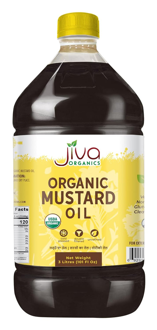Jiva Org Cp Mustard Oil 3l