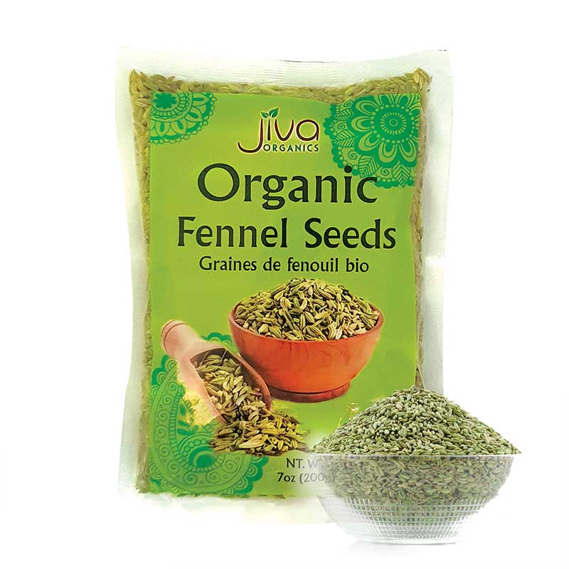 Jiva Org Fennel Seeds 7oz