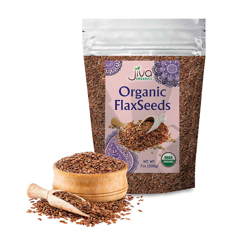 Jiva Org Flax Seeds 7oz