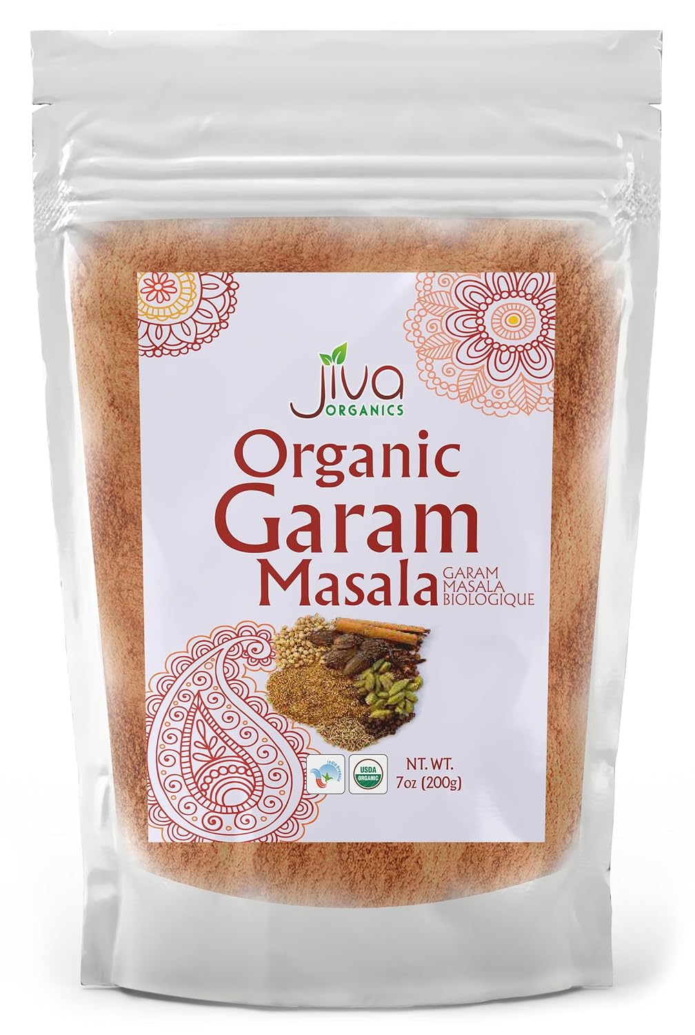 Jiva Org Garam Masala 7oz