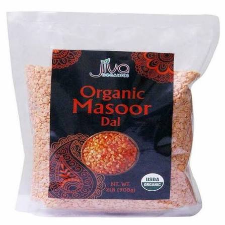 Jiva Org Masoor Dal 2lb