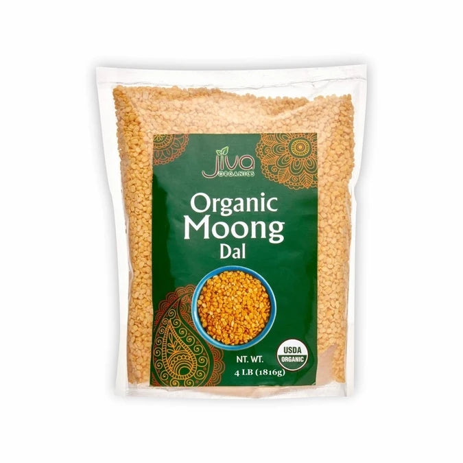 Jiva Org Moong Dal 4lb