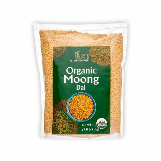 Jiva Org Moong Dal 4lb