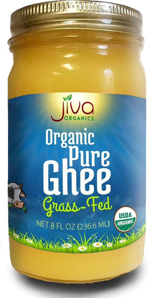 Jiva Org Pure Ghee Gf 8oz