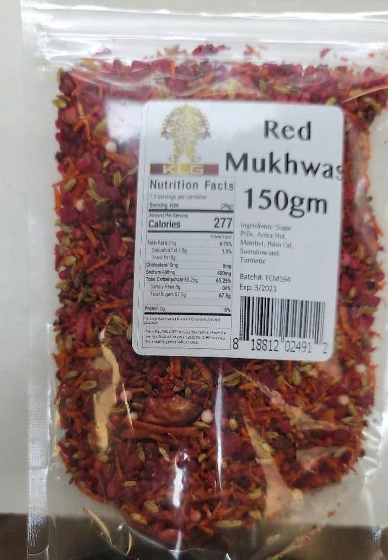 KLG RED MUKHWAS 150G