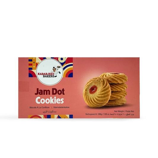 Kba Jam Dot Cookies 200g