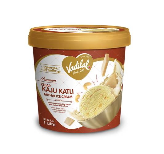Vadilal Kaju Katli Cecream 1l