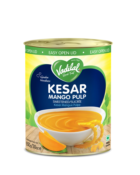 Vadilal Kesar Mango Pulp 850g