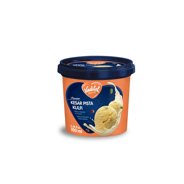 Vadilal Kesar Pista Kulfi 100ml