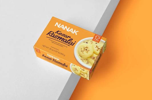 Nanak Kesar Rasmalai 12p
