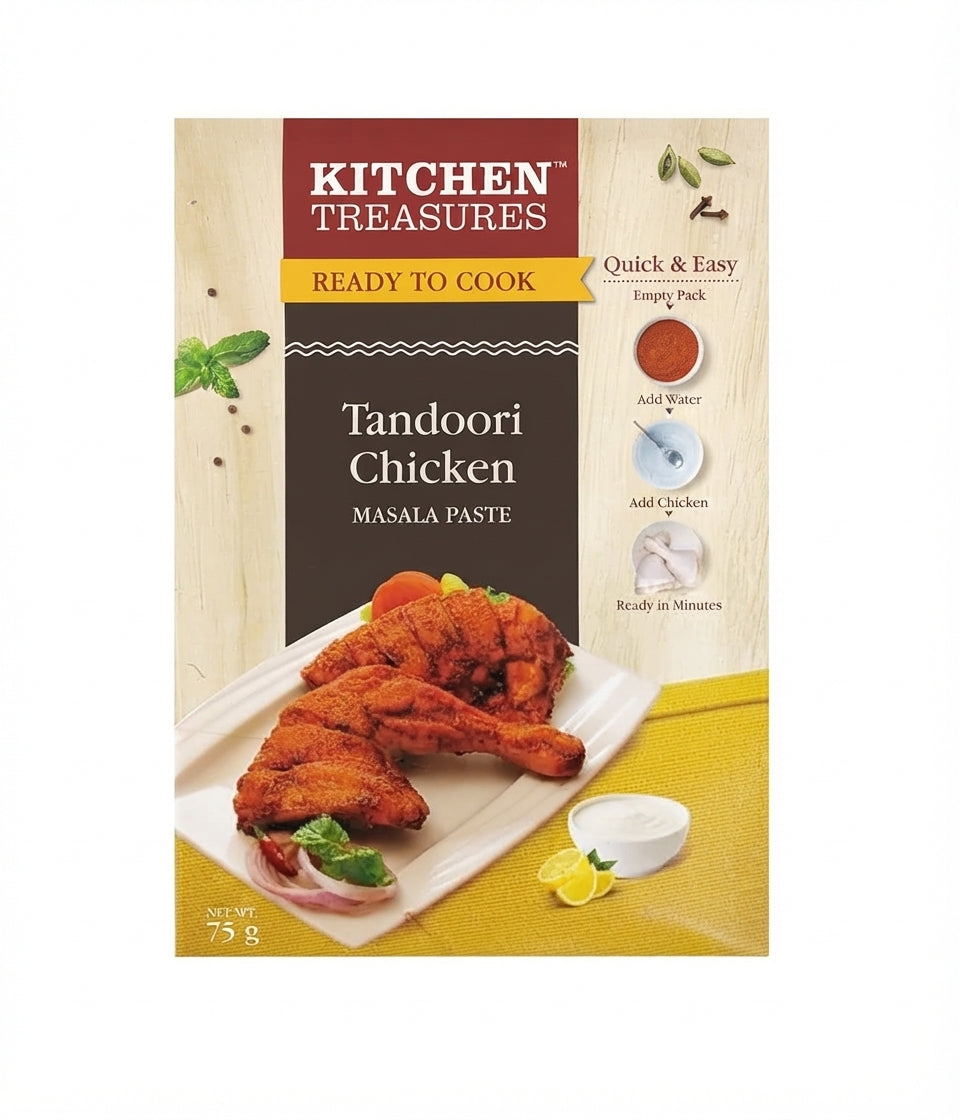 Kitchen Treasures Rtc Tandoori Ckhn 75g