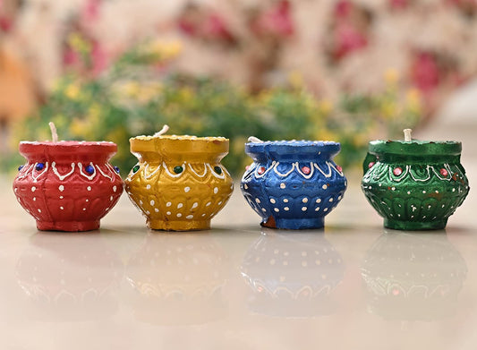 Kr Dandiya Matki Diya 4pc