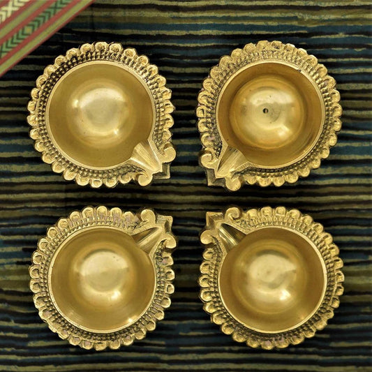 Kr Kolkata Diya - P 4pc