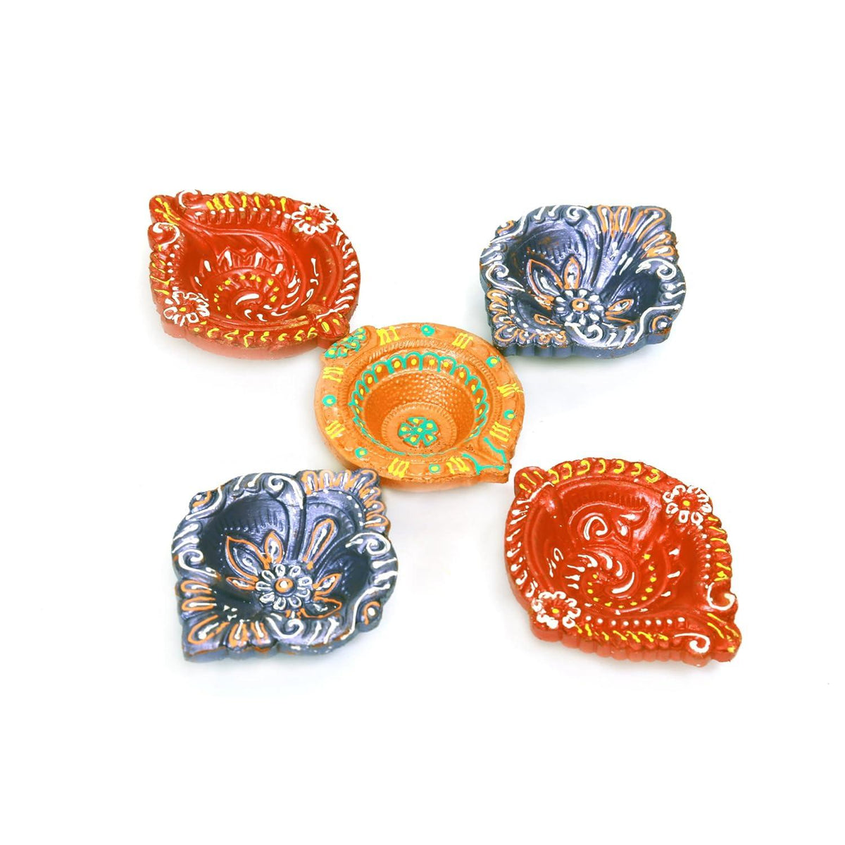 Kr Rangoli Diya 5pc