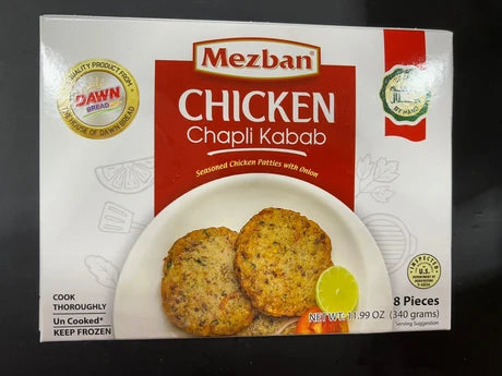 Mezban Chickn Chapli Kabab 8pc