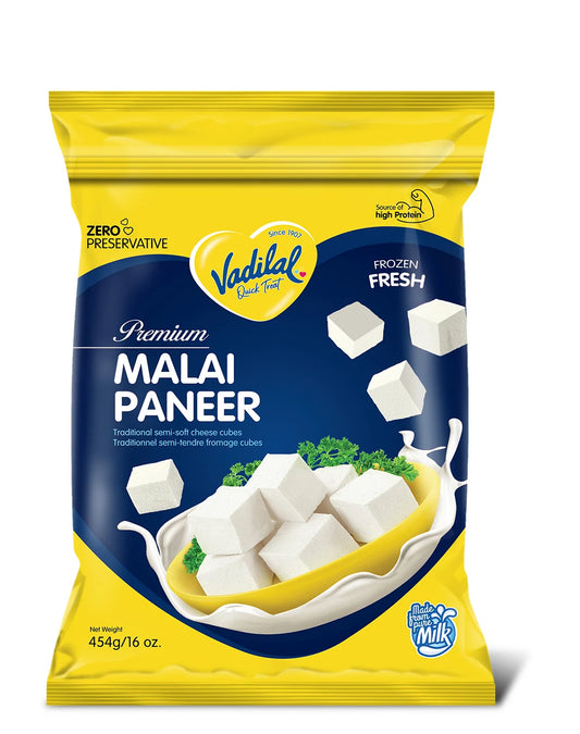 Vadilal Malai Paneer Cubes 454g