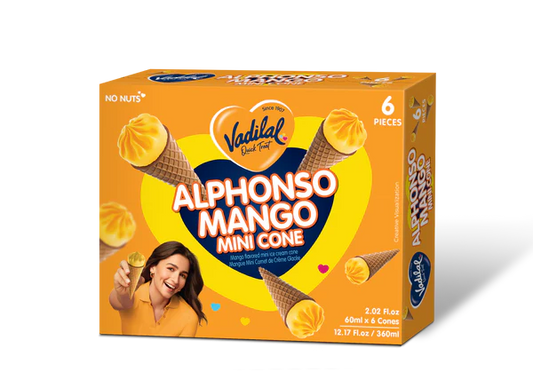 VDL ALPH MANGO MINI CONE 360ML