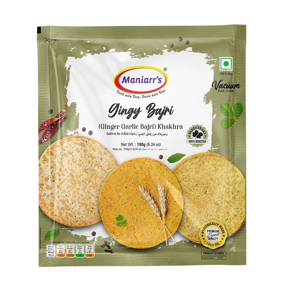 Maniarr's G Bajri Khakhra 180g