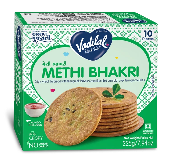 Vadilal Methi Bhakri 225gm