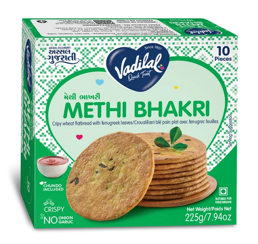 Vadilal Methi Bhakri 225gm