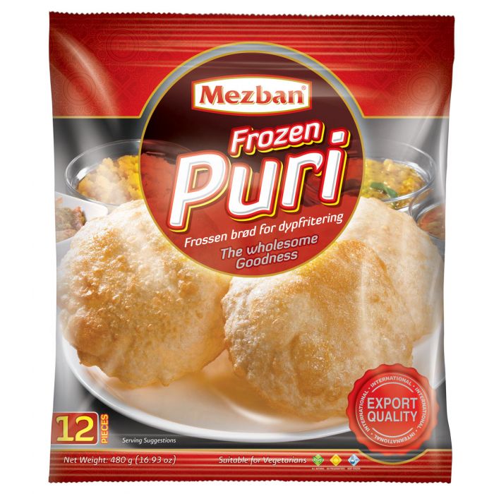 Mezban Frzn Puri 12pck