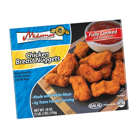 Midamar Chkn Brst Nugget 510g