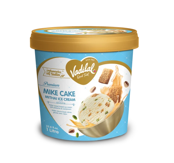 Vadilal Milk Cake  Icecream 1l