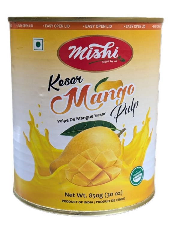 Mishi Kesar Mango Pulp 850g