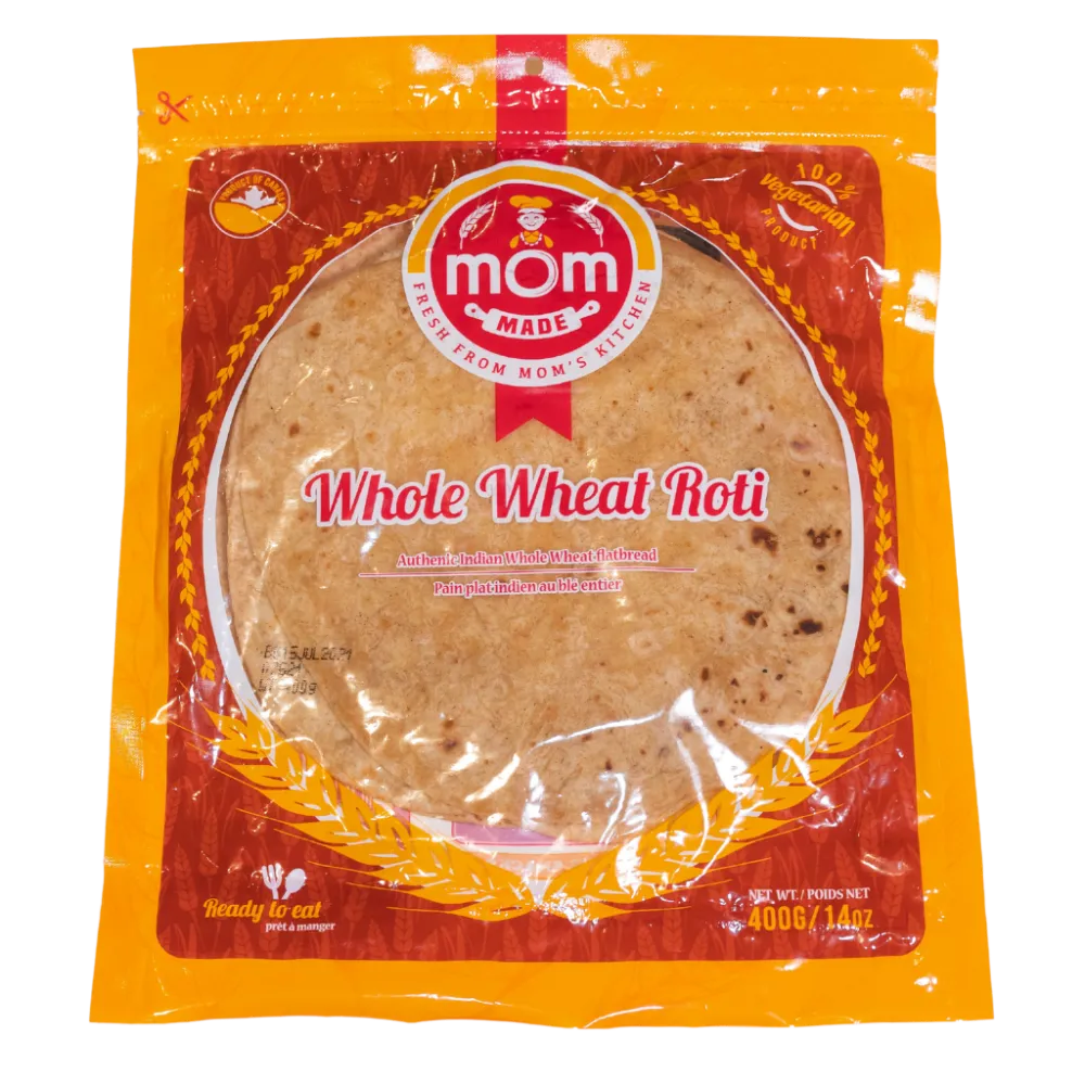 Mom Whole Wheat Roti 400g