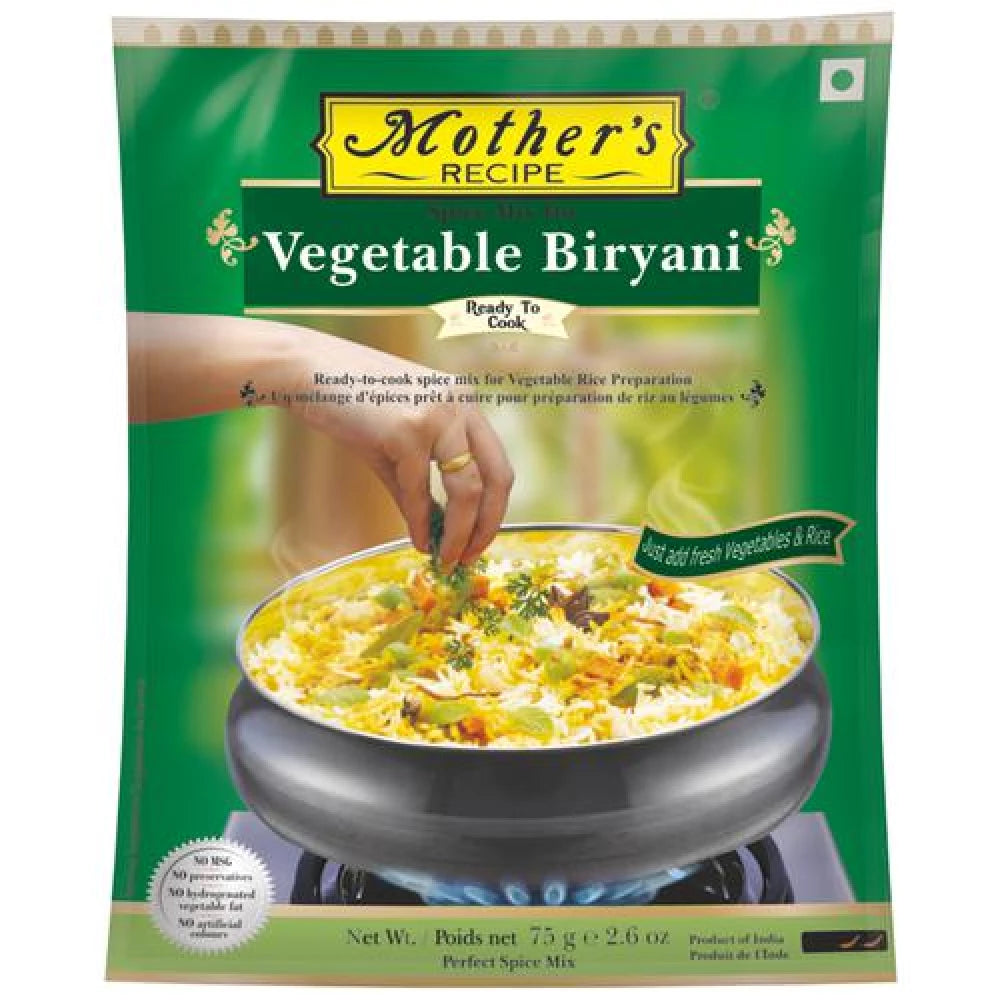 Mother's Recipe Vegetable Biryani Mix 75g