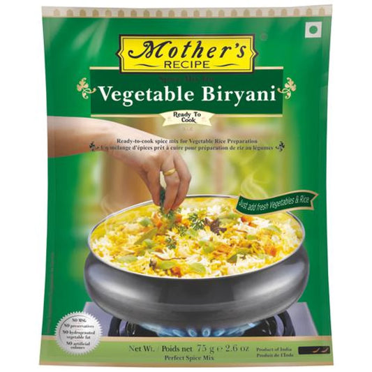 Mother's Recipe Vegetable Biryani Mix 75g