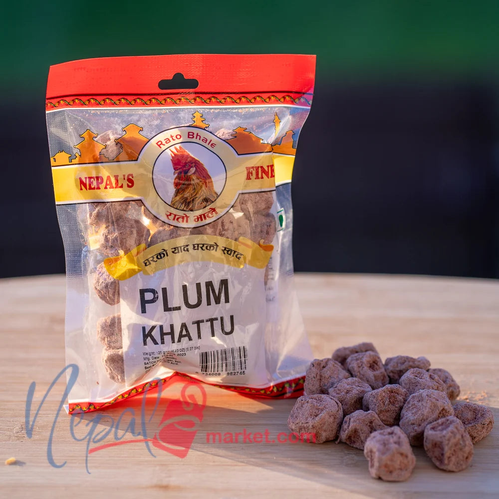 Rato Bhale Plum Khattu 125g