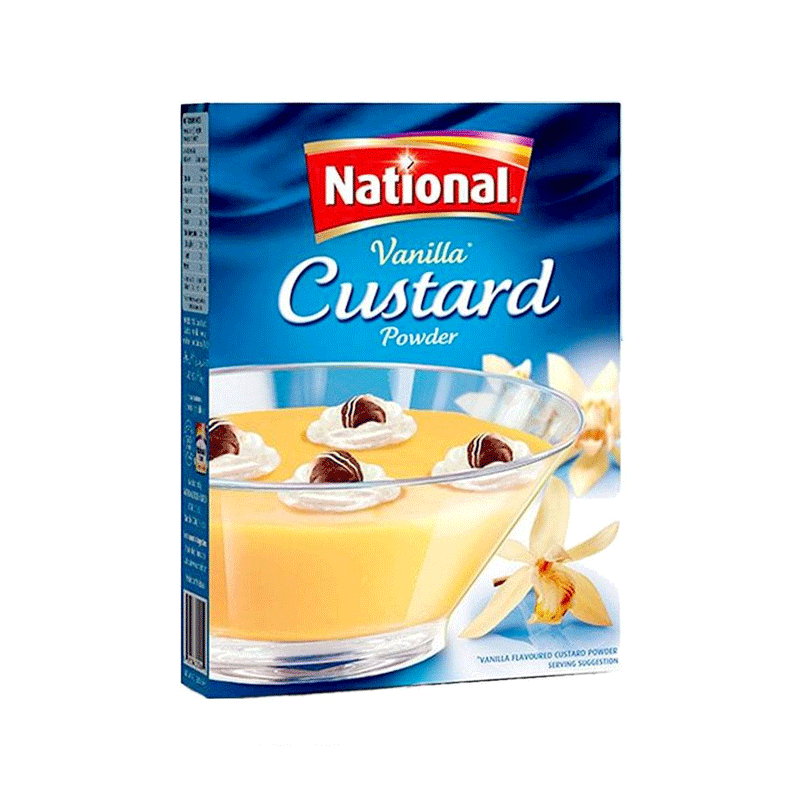 Nationl Custard Powd Vani 300g