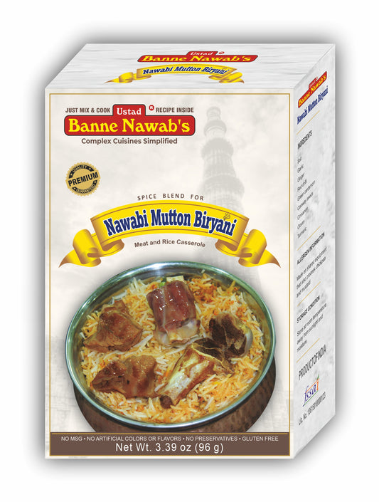 Banne Nawabs Nawabi Mutton Biryani 96g