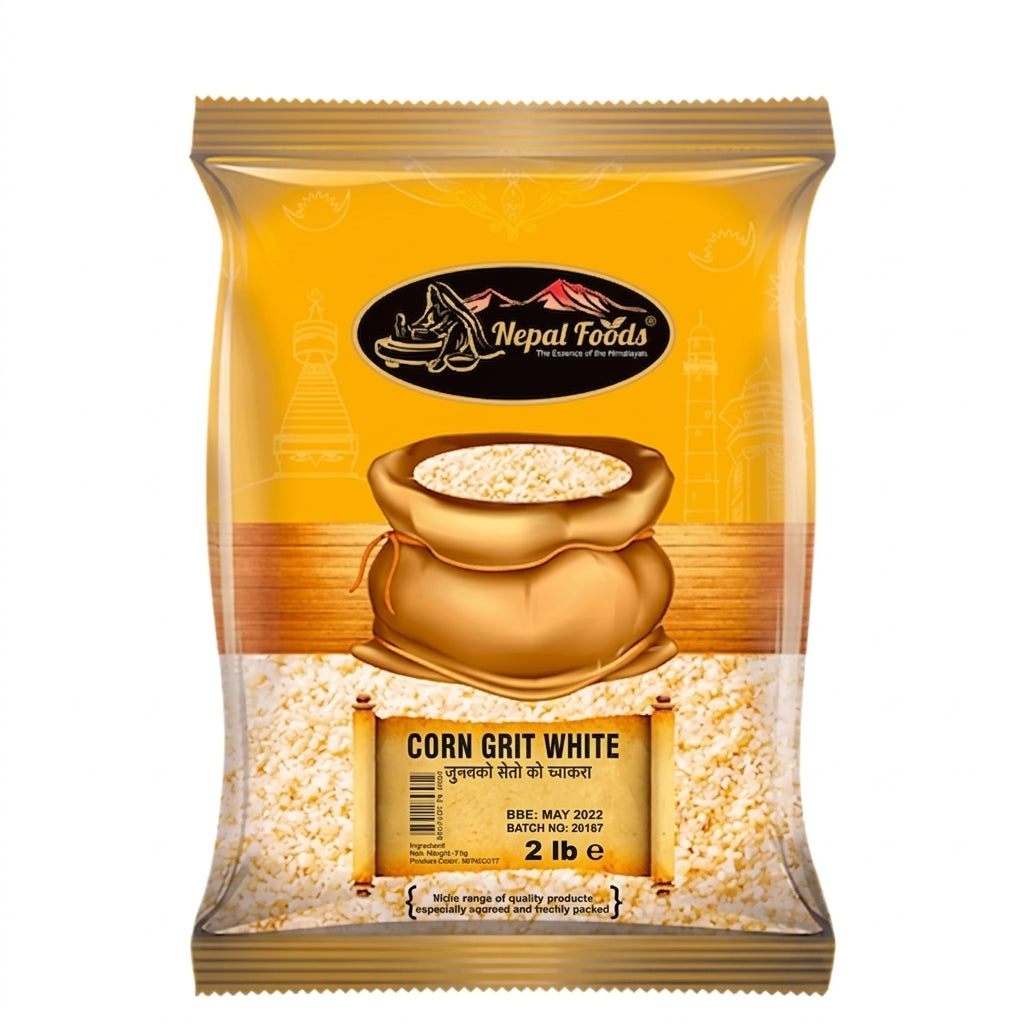 Nepal Foods Corn Grit White 2lb