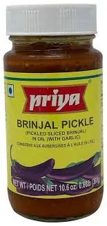 Priya  Brinjal Pickle 300g