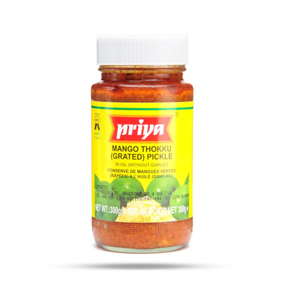 Priya Mango Thokku Ng Pkl 300g