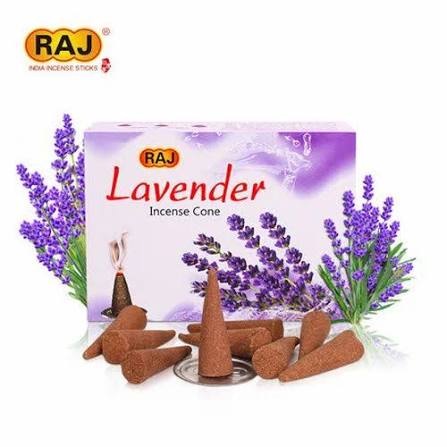Raj Lavender Incense Cone