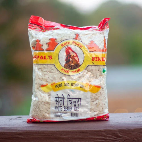 Rato Bhale White Beaten Rice 700g