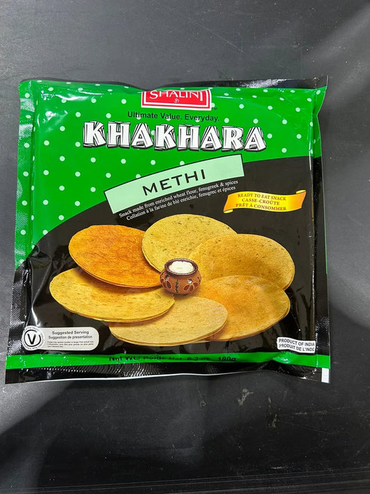 Shalini Methi Khakara 180g