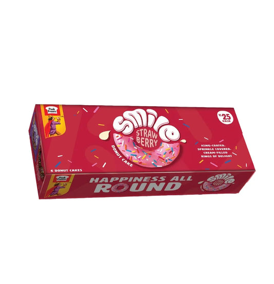 Ebm Smile Donut Strawbry 234g