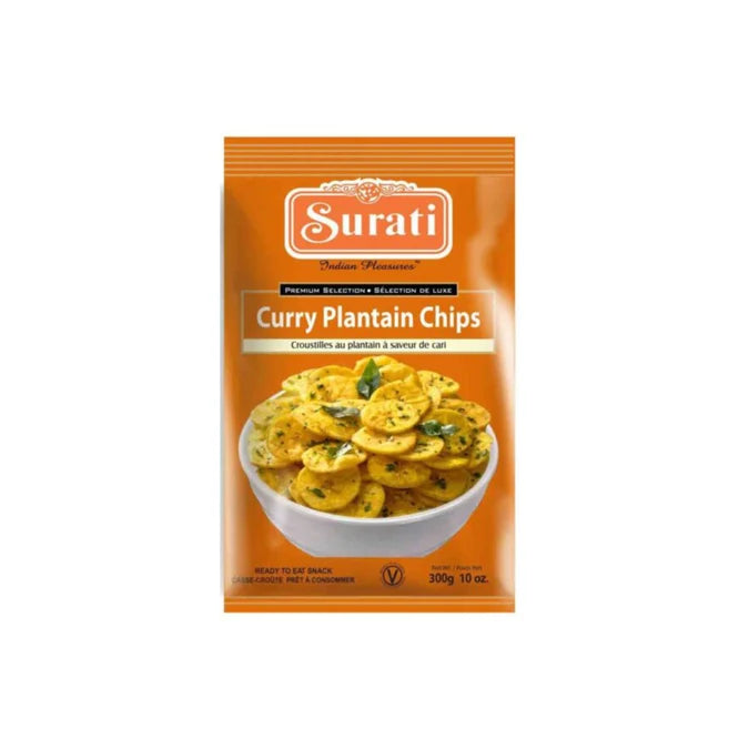 Surati Curry Banana Chips 300g
