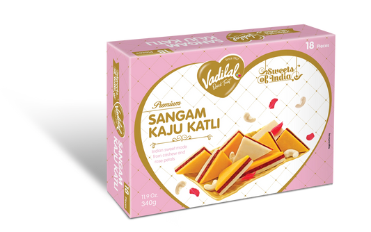Vadilal Sangam Kaju Katli 340g