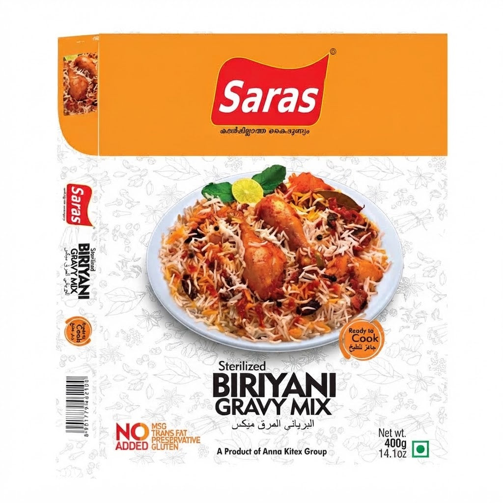 Saras Biryani Gravy Mix 400g