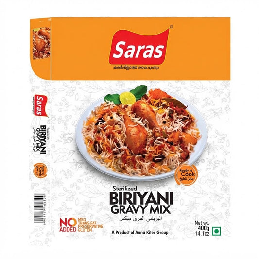 Saras Biryani Gravy Mix 400g