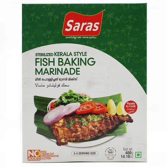 Saras Fish Bakingmarinade 400g