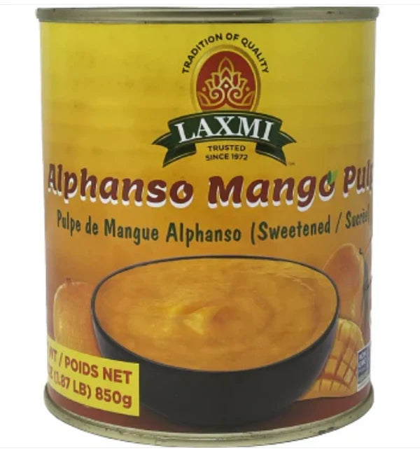 Laxmi Alphonso Mango Pulp 850gm