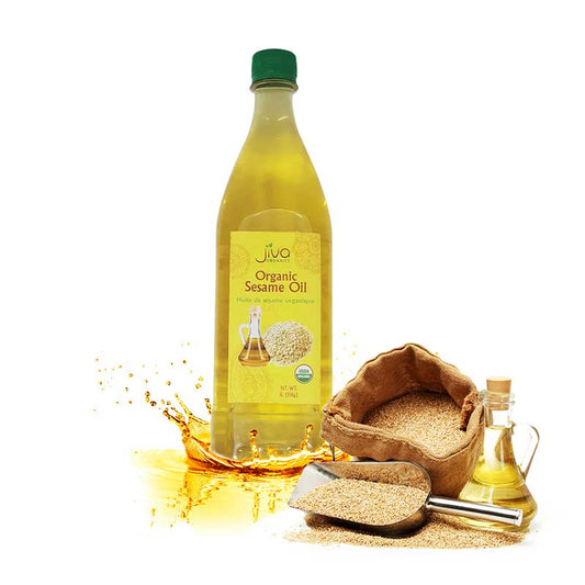 Jiva Org Cp Sesame Oil 1l