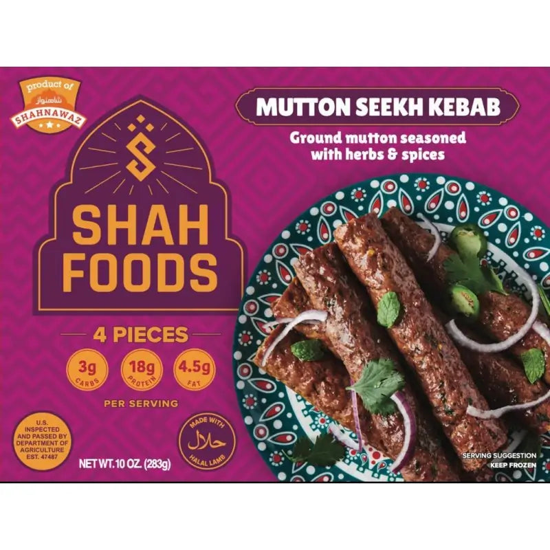Shahnawaz Mutton Seekh 283g