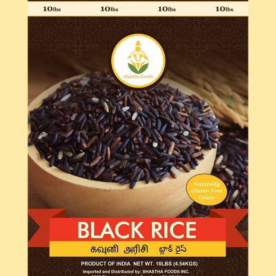 Shasta Foods Black Rice 10lb